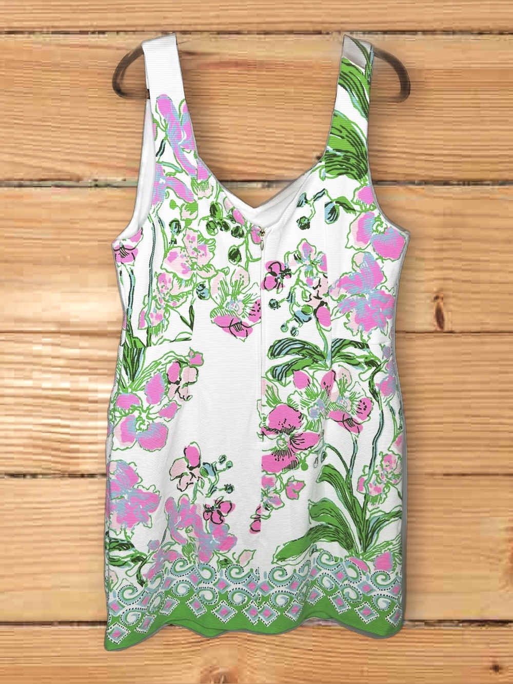 Lily Pulitzer Del Rey Floral Shift Dress XL - Picture 3 of 8